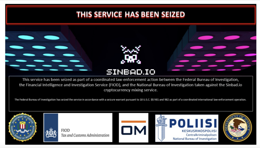 El FBI y OFAC cerraron la operación del mezclador más famoso del mundo Sinbad por estar relacionado a hacks de criptomonedas de Corea del Norte. 